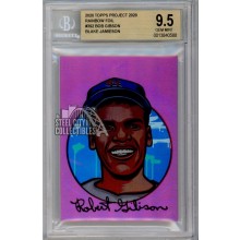 Bob Gibson 2020 Topps Project 2020 by Jamieson Rainbow Foil Card #392 BGS 9.5