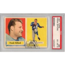 Frank Gifford 1957 Topps Card #88 PSA 6 EX-MT