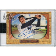 Gleyber Torres 2020 Bowman Transcendent 1955 Superfractor Autograph 1/1