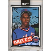 Dwight Gooden Topps Project 2020 #26 1985 Topps by Vides