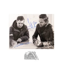Henrik Lundqvist Jeff Gordon Autographed 11x14 - Steiner COA