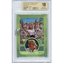 Steffi Graf 2020 Topps Transcendent Tennis VIP Card #50 18/20 BGS 10