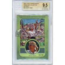 Steffi Graf 2020 Topps Transcendent Tennis VIP Card #50 05/20 BGS 9.5