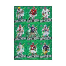 2020 Leaf Flash of Greatness 18-Card Football Green Set (#/20)