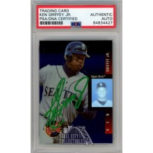 Ken Griffey Jr 1994 Upper Deck Next Generation Autograph Card #6 PSA/DNA (Green)
