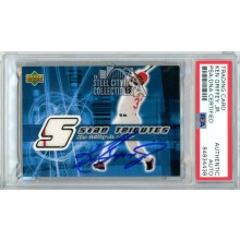 Ken Griffey Jr 2002 Upper Deck Star Tributes Autograph Jersey Card #ST-KG PSA/DNA