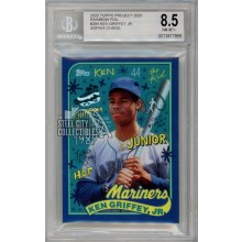 Ken Griffey Jr 2020 Topps Project 2020 Rainbow Foil Card #394 By Chang BGS 8.5