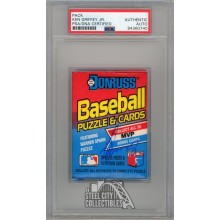 Ken Griffey Jr Autographed 1989 Donruss Baseball Pack PSA/DNA