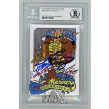 Ken Griffey Jr 2020 Topps Project 2020 Autographed Card #300 - BAS 10