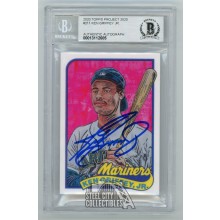 Ken Griffey Jr 2020 Topps Project 2020 Autographed Card #211 - BAS 10