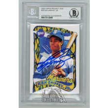 Ken Griffey Jr 2020 Topps Project 2020 Autographed Card #25 - BAS 10