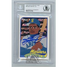 Ken Griffey Jr 2020 Topps Project 2020 Autographed Card #88 - BAS 10