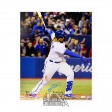 Vladimir Guerrero Jr Autographed Toronto Blue Jays 16x20 Photo - JSA COA (White Jersey)