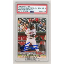 Vladimir Guerrero Jr 2017 Grandstand Lansing Lugnuts Autographed Card - PSA/DNA 10