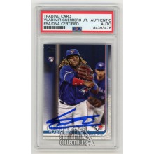 Vladimir Guerrero Jr 2019 Topps Update Autograph Rookie Card #US1 PSA/DNA