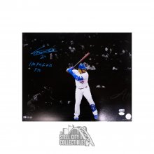 Vladimir Guerrero Jr Impaler Jr Autographed Toronto Blue Jays 16x20 Photo - JSA COA