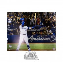 Vladimir Guerrero Jr MLB Debut Autographed Toronto Blue Jays 16x20 Photo - JSA COA