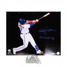 Vladimir Guerrero Jr Vladdy Jr Autographed Toronto Blue Jays 16x20 Photo - JSA COA