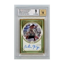 Martina Hingis 2020 Topps Transcendent Tennis Autograph Card 17/25 BGS 9 Auto 10