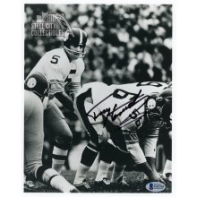 Terry Hanratty Autographed Pittsburgh Steelers 8x10 Photo - BAS COA