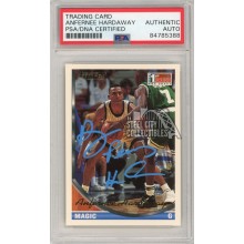Anfernee Hardaway 1993-94 Topps Gold "Penny" Autograph Rookie Card #334 PSA/DNA (Light Blue)