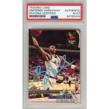 Anfernee Hardaway 1993-94 Fleer Ultra Autograph Rookie Card #305 PSA/DNA (Light Blue)