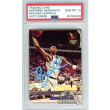 Anfernee Hardaway 1993-94 Fleer Ultra Autograph Rookie Card #305 PSA/DNA 10 (Light Blue)