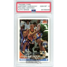 Anfernee Hardaway 1993-94 Topps Autograph Rookie Card #334 PSA/DNA 10