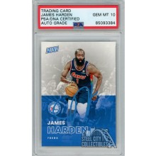 James Harden 2022 Panini National Autograph Card #26 PSA/DNA 10 (Light Blue)
