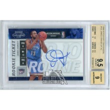 James Harden 2009-10 Panini Playoff Contenders Rookie Ticket Autograph BGS 9.5