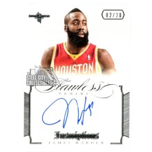 James Harden 2012-13 Panini Flawless Inscriptions Autograph Card #21 02/20