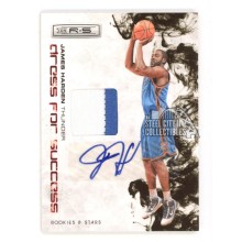 James Harden 2009-10 Panini Rookies & Stars Autograph Patch Rookie Card #3 03/10