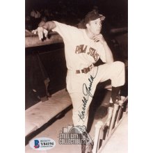 Harold Gould Autographed Philadelphia Stars 4x6 Photo - BAS COA