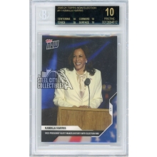 Kamala Harris 2020 Topps Now Presidential Election Debate #11 BGS 10 Black Label