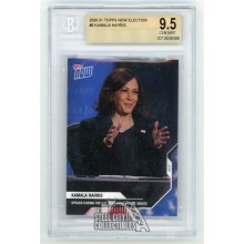 Kamala Harris 2020-21 Topps Now Election Card #5 - BGS 9.5 Gem Mint
