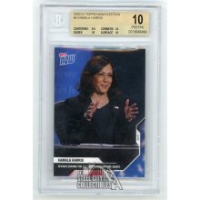 Kamala Harris 2020-21 Topps Now Election Card #5 - BGS 10 Pristine