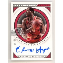 Elvin Hayes 2018-19 Panini National Treasures Autograph Card #PS-EHY 39/99