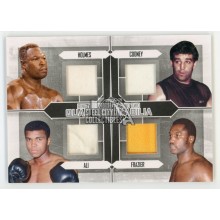 Holmes/Cooney/Ali/Frazier 2011 Sport Kings Quad Trunks Card #QM-07