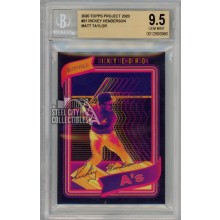 Rickey Henderson 2020 Topps Project 2020 Card #21 By Taylor BGS 9.5