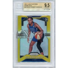 Mikiah Herbert Harrigan 2020 Panini Prizm WNBA Basketball Gold Refractor Rookie Card 4/10 BGS 9.5