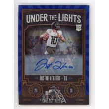 Justin Herbert 2020 Panini Legacy Under The Lights Autograph RC Card #UL-JH 8/15