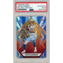 Justin Herbert 2020 Panini Phoenix Autograph Rookie Card #103 - PSA/DNA