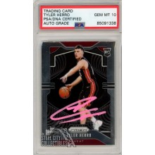 Tyler Herro 2019-20 Panini Prizm Autograph Rookie Card #259 PSA/DNA 10 (Pink)