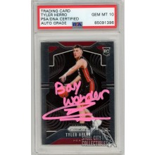 Tyler Herro 2019-20 Panini Prizm Autograph Rookie Card "Boy Wonder" #259 PSA/DNA 10 (Pink)