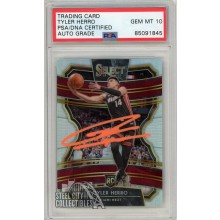 Tyler Herro 2019-20 Panini Select Concourse Silver Autograph Rookie Card #63 PSA/DNA 10 (Orange)