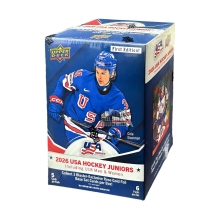 2026 Upper Deck Team USA Juniors Hockey Blaster Box