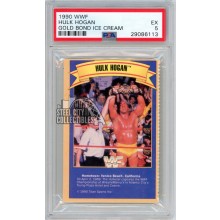Hulk Hogan 1990 WWF Gold Bond Ice Cream Card PSA 5