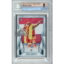 Hulk Hogan 2020 Topps Transcendent WWE Collection Card #15 07/50 BGS 9