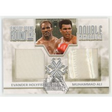 Evander Holyfield/Muhammad Ali 2011 Sport Kings Dual Trunks Card #DM-09