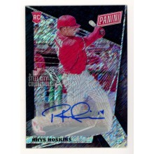 Rhys Hoskins 2018 Panini National Black Shimmer Autograph Rookie Card #56 1/1